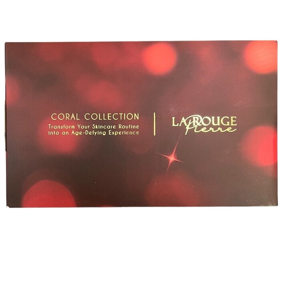 NEW La Rouge Pierre Coral Collection Briefcase Cream Serum Mask - Picture 4 of 5